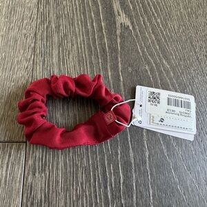 Lululemon Uplifting Scrunchie in Caliente Red